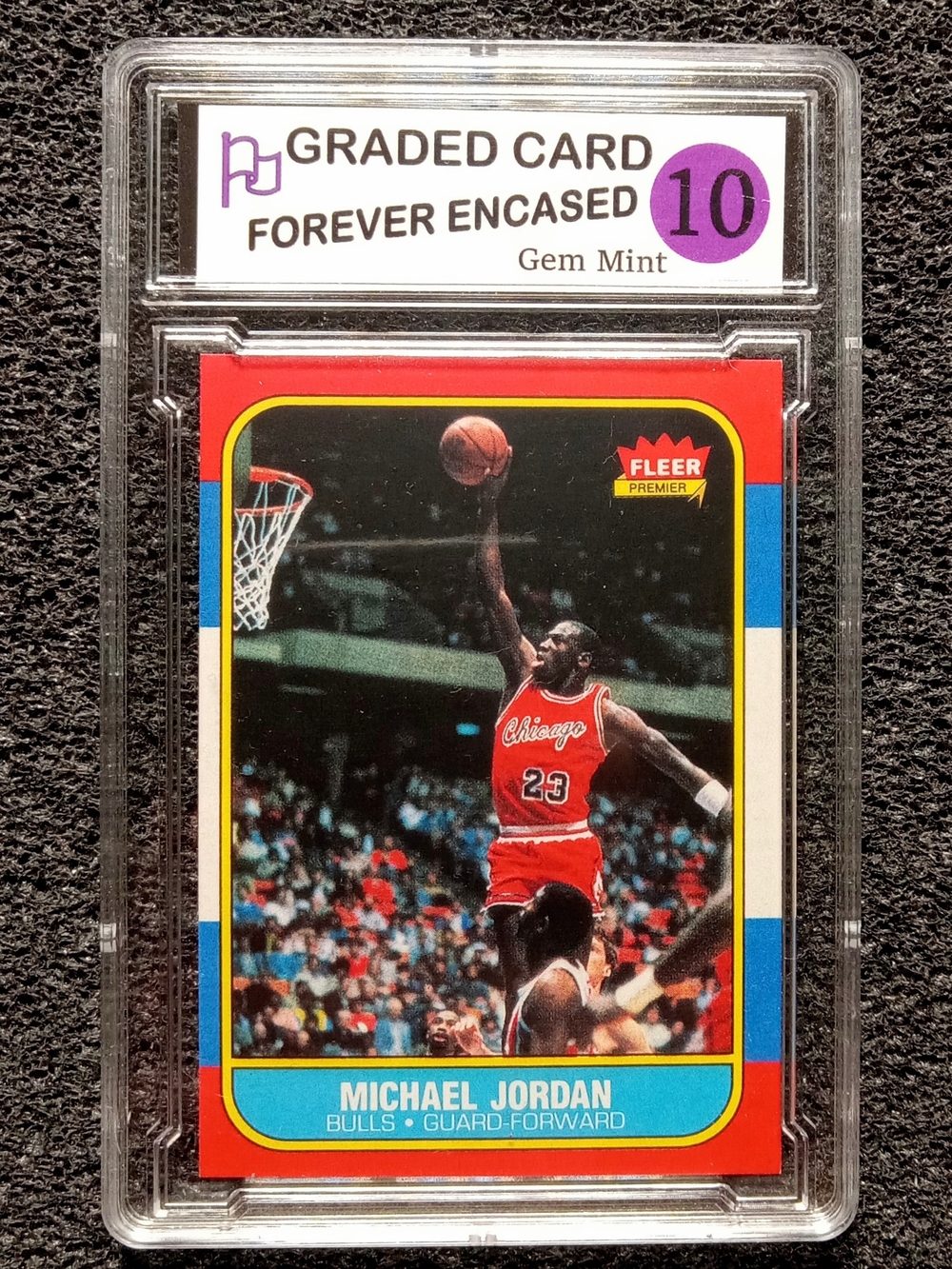 Michael Jordan Chicago Bulls HOF Basketball Rookie Catd